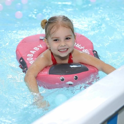 Mambobaby Float Solo Baby Swim Float Pink